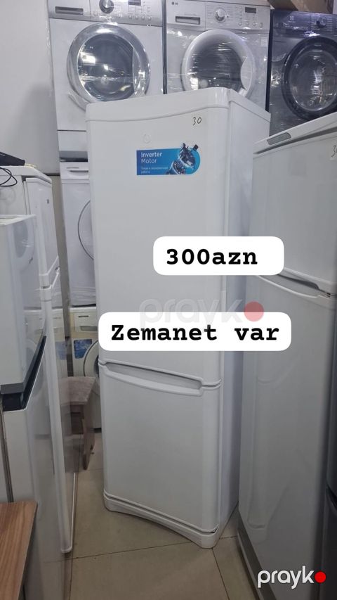 İki qapılı soyuducu (aşağıda dondurucu bölmə). Inverter Motor — Bakı