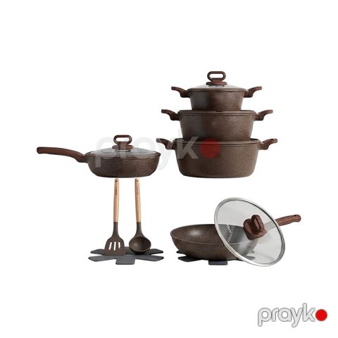 Donnor 5911 Berry 15 dəst qranit DN-BR-15 Qəhvəyi — Bakı