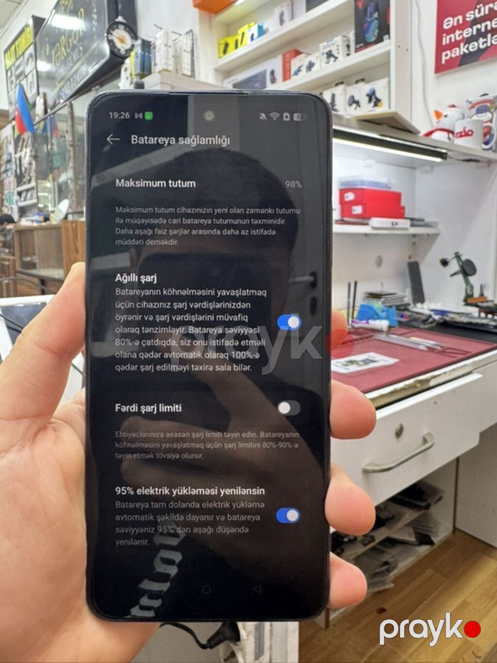 Oppo A5 (2020), 256 GB, rəng - Bənövşəyi, İki sim kartlı — OPPO, Bakı (3)