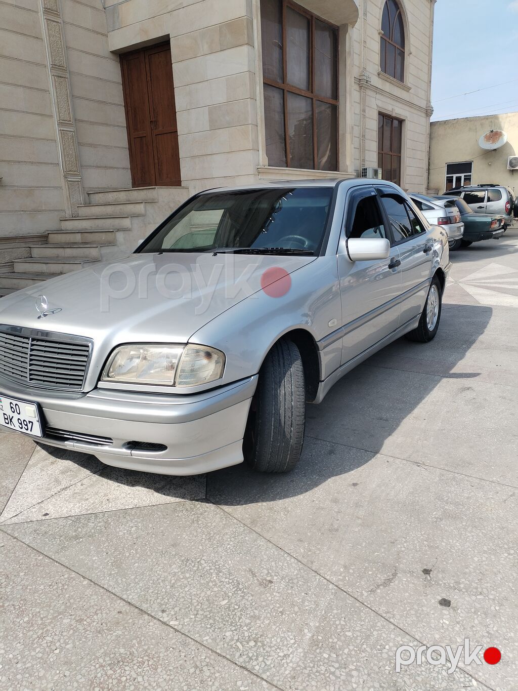 Mercedes-Benz C-Class (W202) sedan – gümüşü rəng - Kuzov: 4 qapılı — Avtomobillər, Tovuz (3)