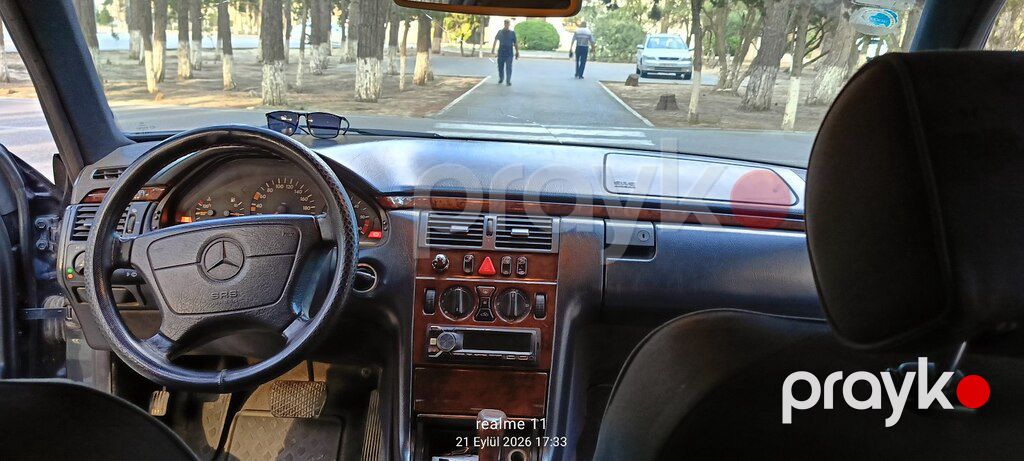 Mercedes E 220, 2.2 L, 1997 il, 350 000 km — Avtomobillər, Sumqayıt (7)