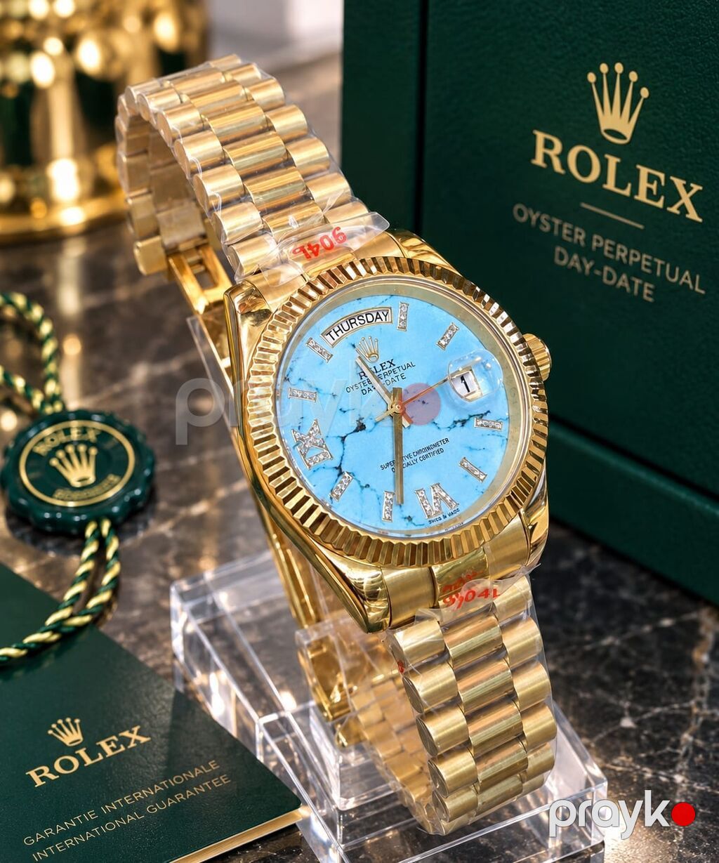 Yeni, Qol saatı, Rolex, rəng - Mavi — Qol saatları, Bakı (2)