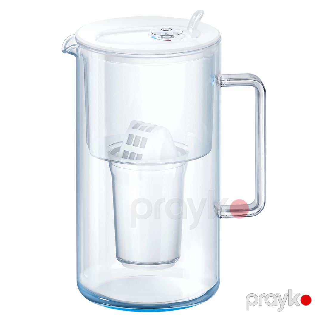 Filtr səhəng Akvafor Nord OM25, 2.5 l, Şüşə, Ağ — Mallar, Bakı (2)