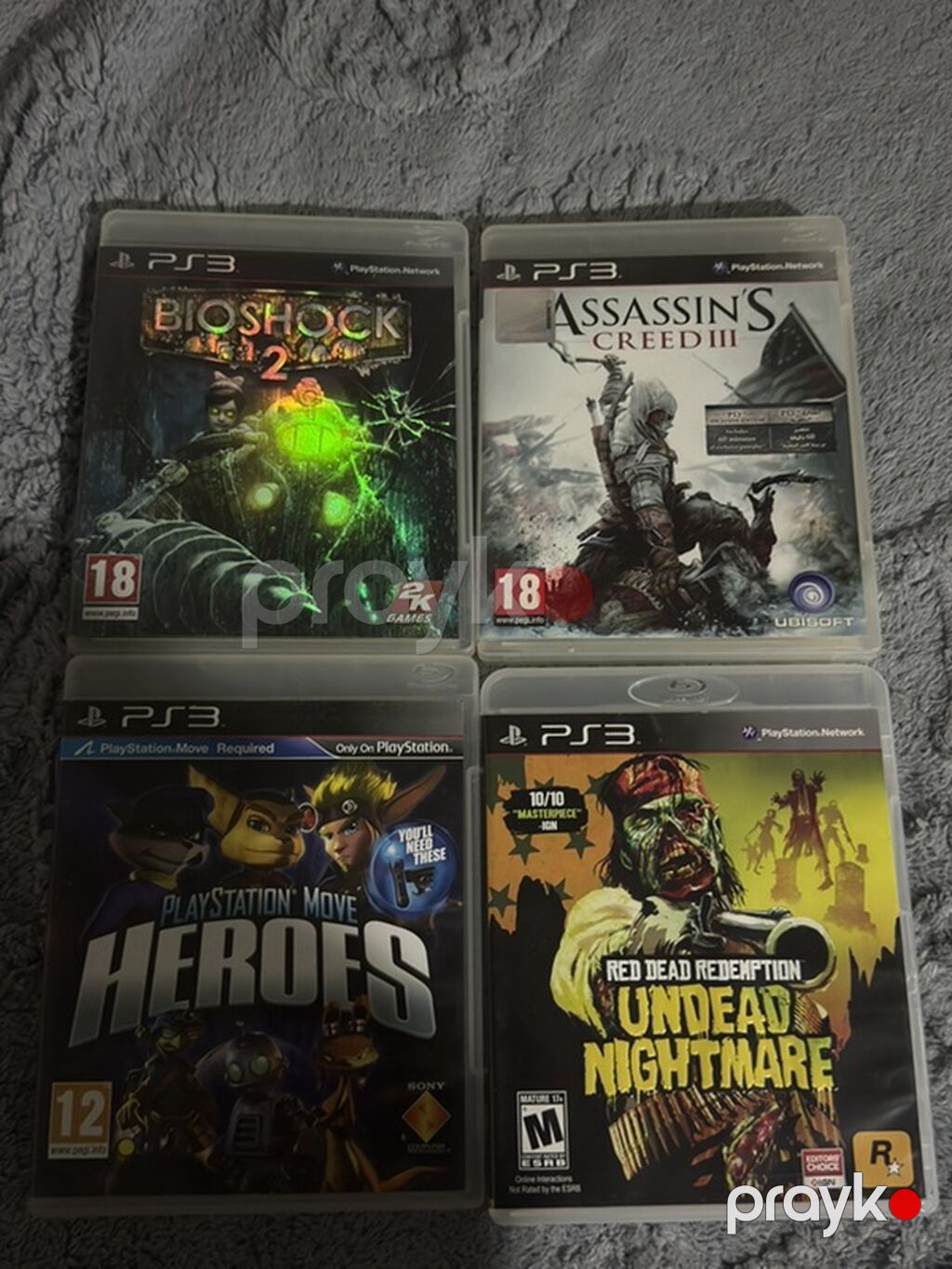 PS3 oyun diskləri toplusu Hamisi Ela veziyyede Manualli di coxsu — Konsol oyunları, Bakı (4)