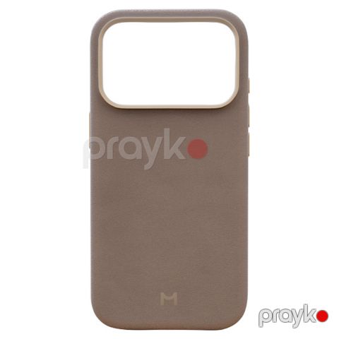 Magssory Eco-Leather Case iPhone 17 Pro Latte (CLT044L)-telefon aksesuarı — Bakı