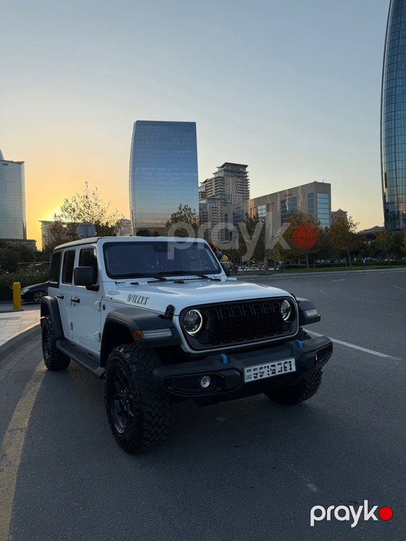 Jeep Wrangler, 2.0 L, 17.3 kWh, 2024 il, 19 000 km — Avtomobillər, Bakı (4)