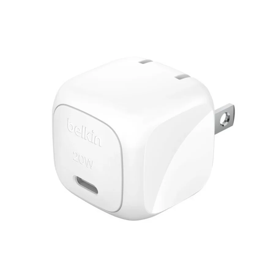 Adapter basligi Belkin 20W Usb-c PD Cube Wall charger with PPS White — Bakı