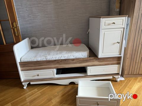 Uşaq çarpayısı - Ölçü: təxmini 160×80 sm yatak sahəsi (şəkillərə — Bakı