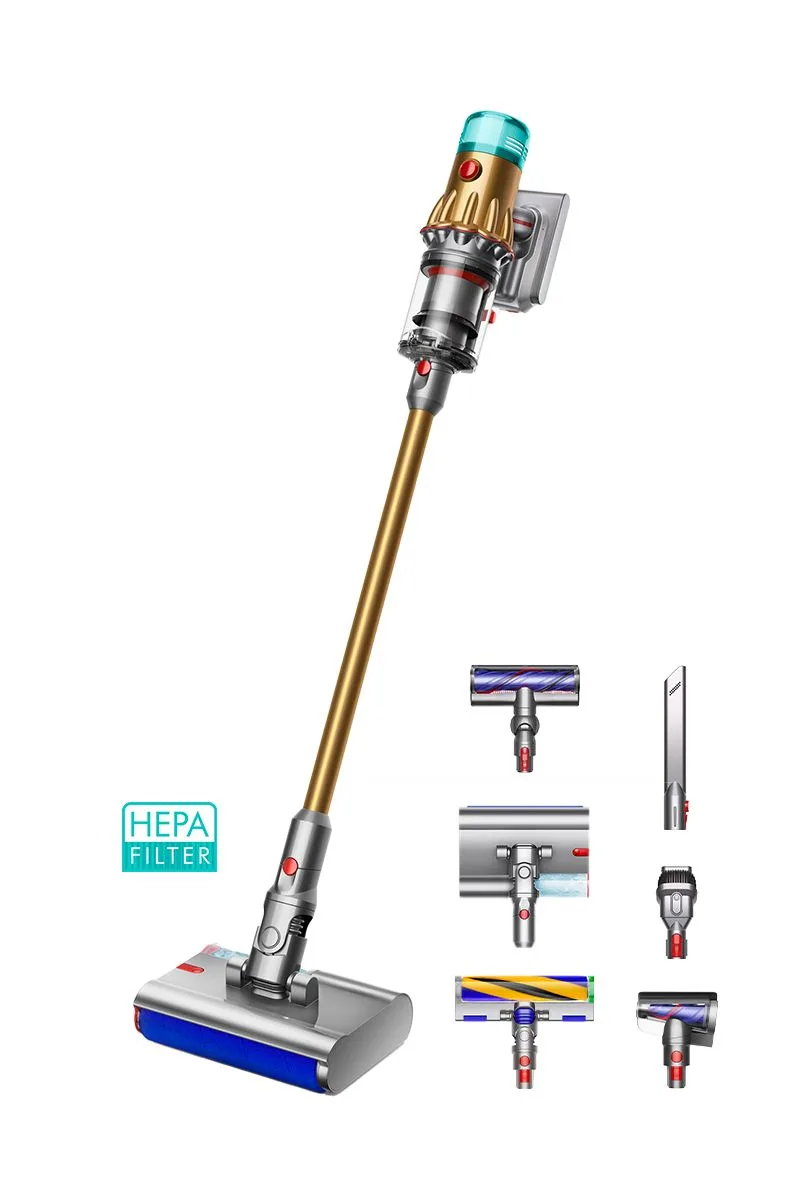 Dyson V12s Detect Slim Submarine Complete (Gold/Gold) — Bakı