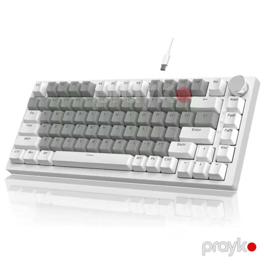 Klaviatura Ajazz AK820 White-Gray — Periferik cihazlar, Bakı (2)