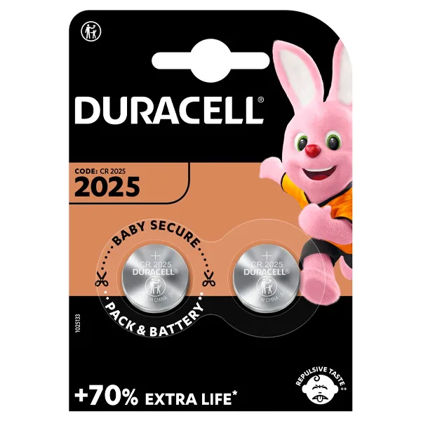 Batareya Duracell LI 2025 2BL VENx (100) — Bakı