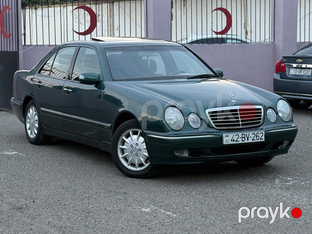 Mercedes E 240, 2.4 L, 2000 il, 265 900 km — Avtomobillər, Gəncə (4)