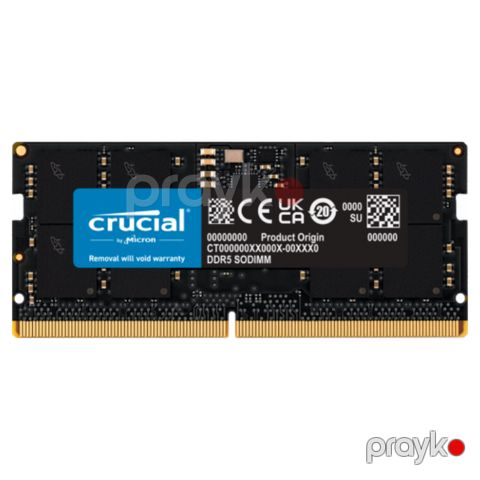 Operativ yaddaş “Crucial 16GB DDR5 Sodımm 4800MHz” (CRU-D5-16-4800-SO) — Bakı