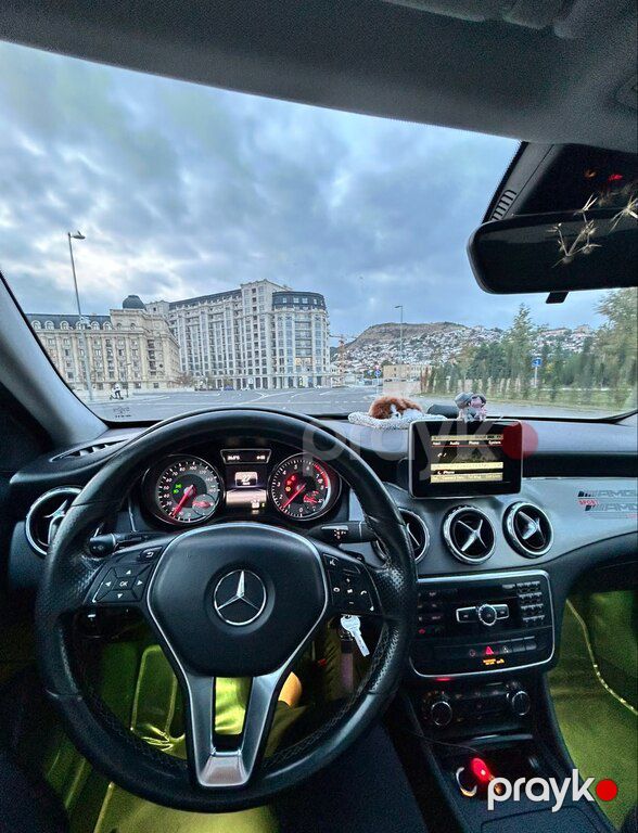 Mercedes GLA 250 4MATIC, 2.0 L, 2015 il, 123 000 km — Avtomobillər, Bakı (12)