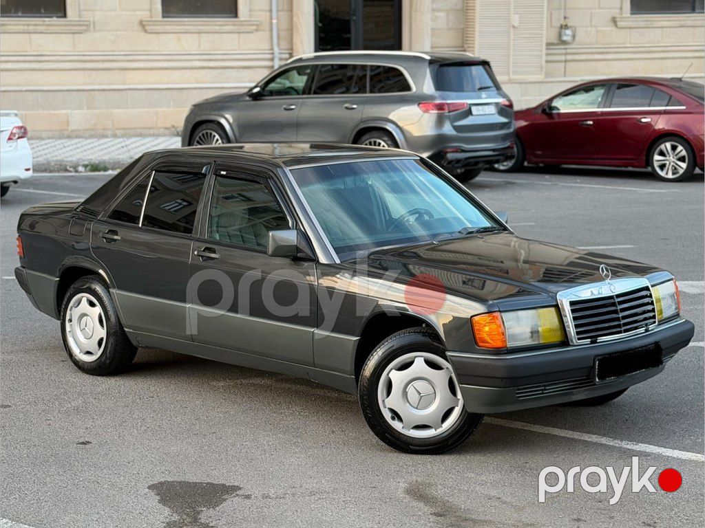 Mercedes 190, 2.0 L, 1991 il, 324 000 km — Avtomobillər, Bakı (2)