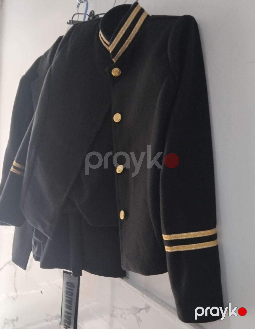 Qara Drap Pencək – Chanel stilində - Brend/model: Tamaracouture “Qara — Coqlar və zaqetlər, Bakı (3)
