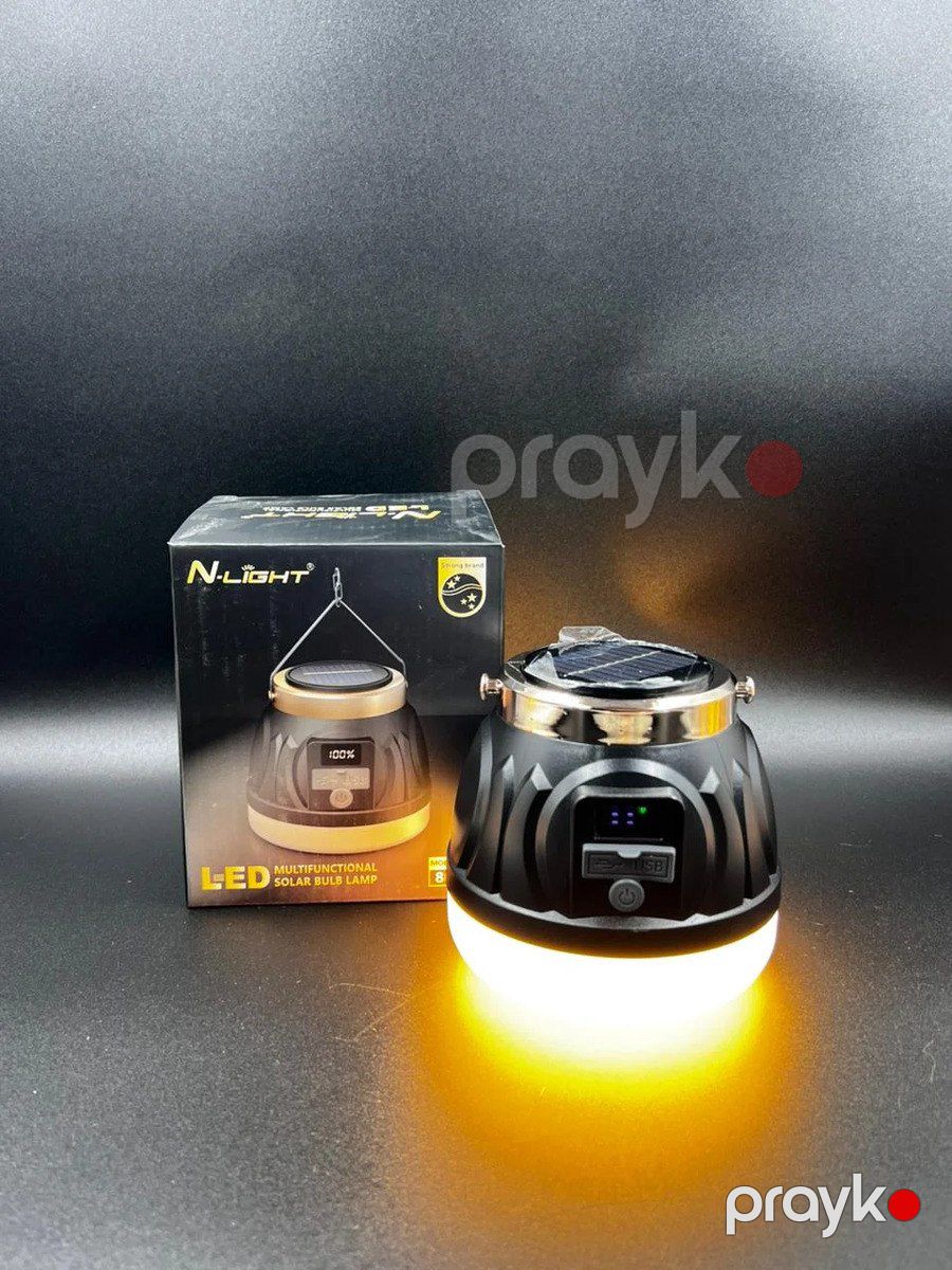 Yenidən Şarj Olunan Orta Ölçülü Asma Kamping Fənəri / Lampa (Model: A02T) — Camping, ovçuluq və balıqçılıq, Bakı (3)