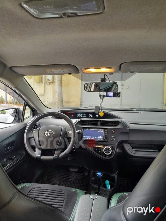 Toyota Aqua, 1.5 L, 0.87 kWh, 2017 il, 134 500 km — Avtomobillər, Bakı (10)