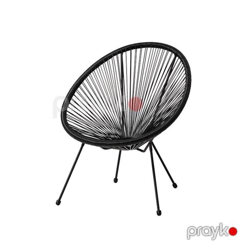 Lounge-stul Jysk Ubberup 72x80x83 sm, qara — Bakı