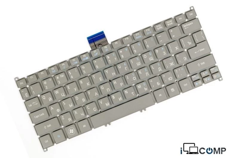 Acer Aspire S3-391 S3-951, S5-391, V5-121 V5-131, One 725, 756 TravelMate B113 (9Z.N7WPW.00R) seriyası üçün noutbuk klaviaturası — Bakı