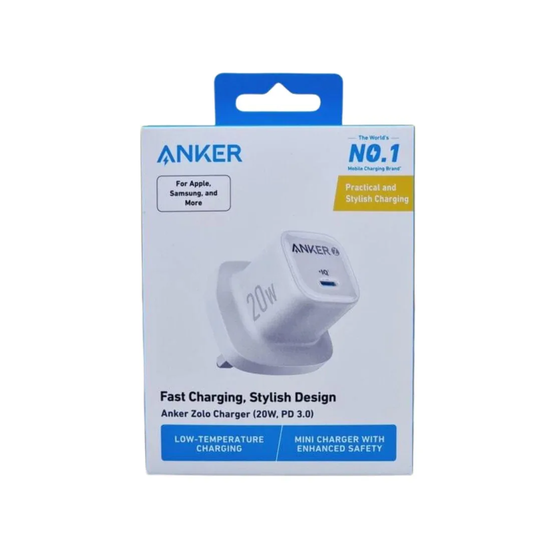 Adapter Başlığı Anker Zolo 20W 1C White (A2699K21) — Mallar, Bakı (3)