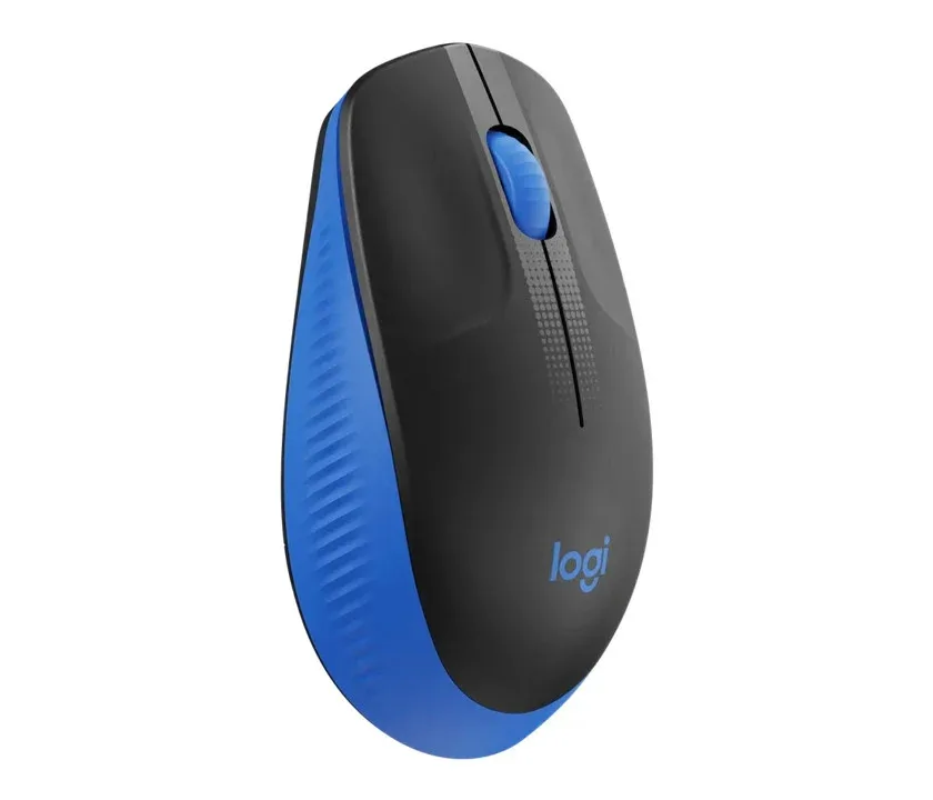 Logitech M190 Wireless Mouse Blue — Mallar, Bakı (3)