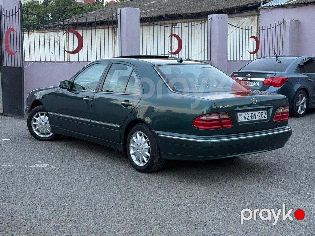 Mercedes E 240, 2.4 L, 2000 il, 265 900 km — Avtomobillər, Gəncə (5)