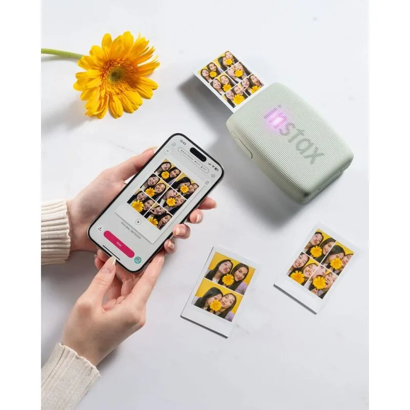 Fotoaparat Fujifilm Instax mini Link3 Green-Bundle Box — Fotoaparat, Bakı (5)