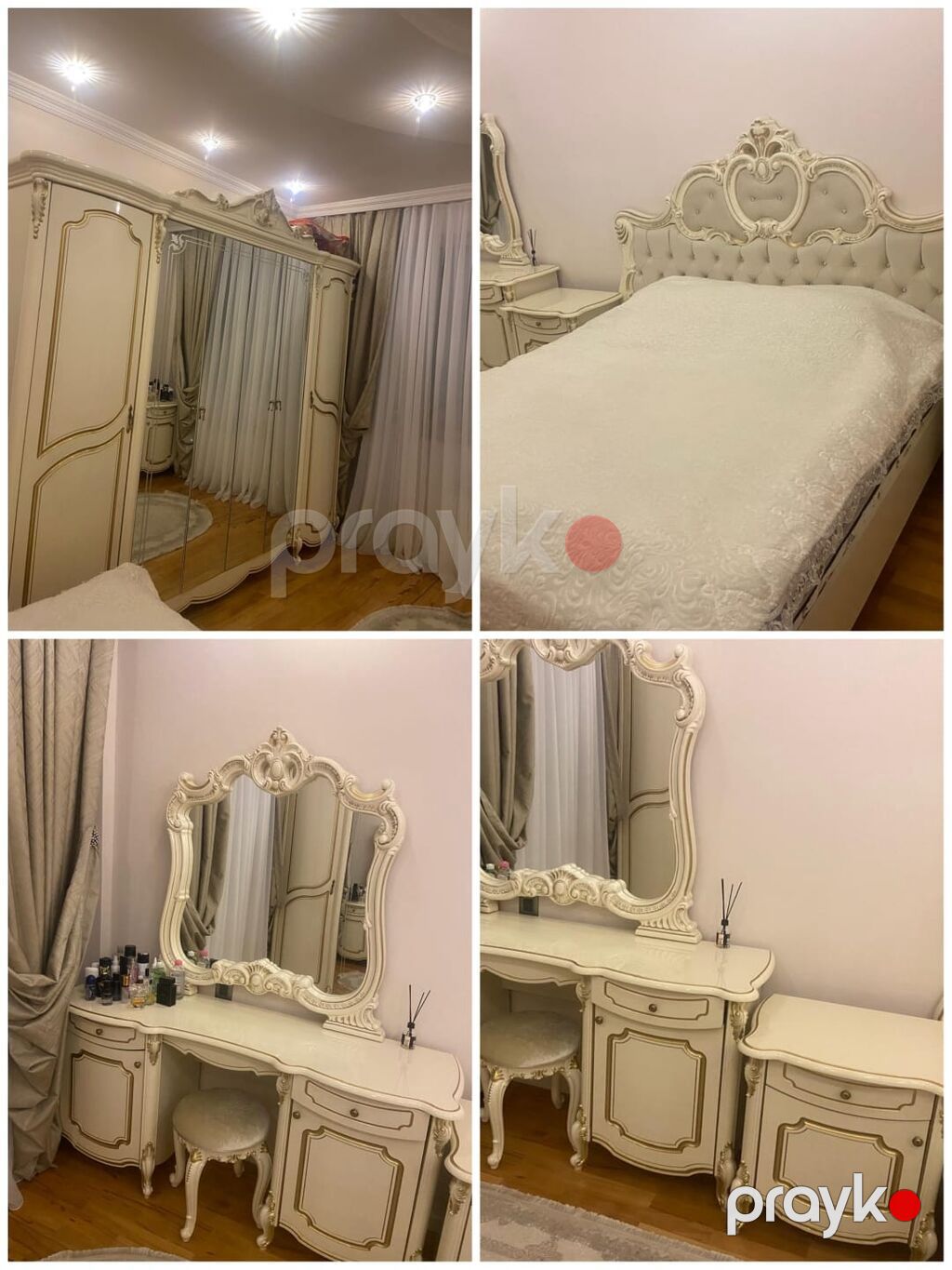 İkinəfərlik çarpayı, Dolab, Termo, 2 tumba, Belarusiya, İşlənmiş — Yataq otağı mobilya dəstləri, Bakı (7)