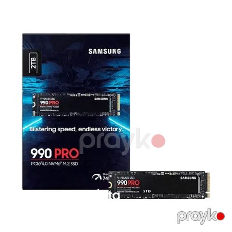 SSD Samsung 990 pro 2TB PCle 4.0 M.2 NVMe (SAM-990P-2T-M2N-A) — Bakı