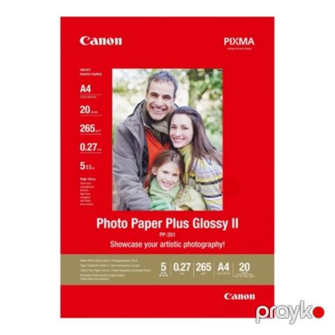 Fotokağız Canon Photo Paper Plus Glossy II PP-201 A4 (2311B019) — Bakı