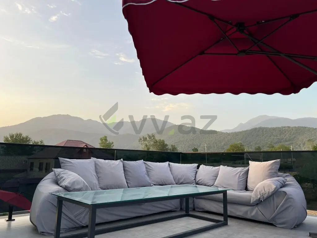 3 otaqlı Həyət evi Kirayə (günlük), Qəbələ — Ev, villa, Qəbələ (7)