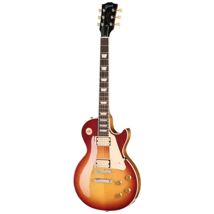Gibson Les Paul Standard 50s Double Trouble – Elektrik Gitara, Vintage Bourbon Burst — Bakı