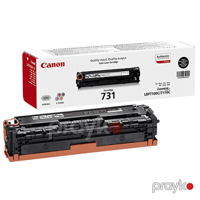 Canon Cartridge 731 CRG-731 BK Black Original Toner Kartrici — Elektronika, Bakı