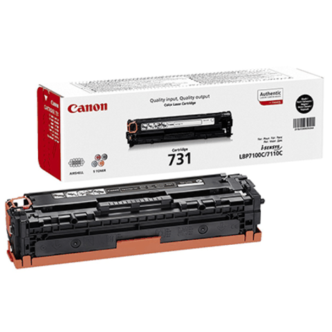 Canon Cartridge 731 CRG-731 BK Black Original Toner Kartrici — Bakı