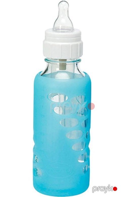 Dar boğaz şüşə butulka üçün silikon qoruyucu (250 ml) mavi Dr. Brown's — Bakı
