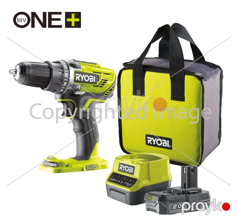 Drel-vintburan kompakt Ryobi ONE+ R18DD3-120S 5133003347 — Təmir və inşaat, Bakı (2)