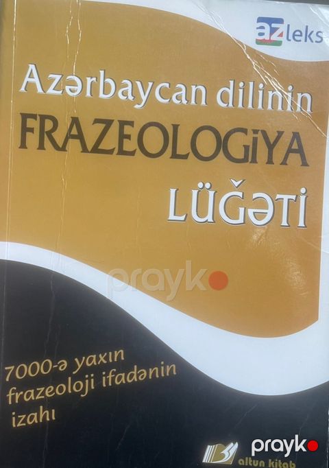 Frazeologiya lüğəti — Bakı
