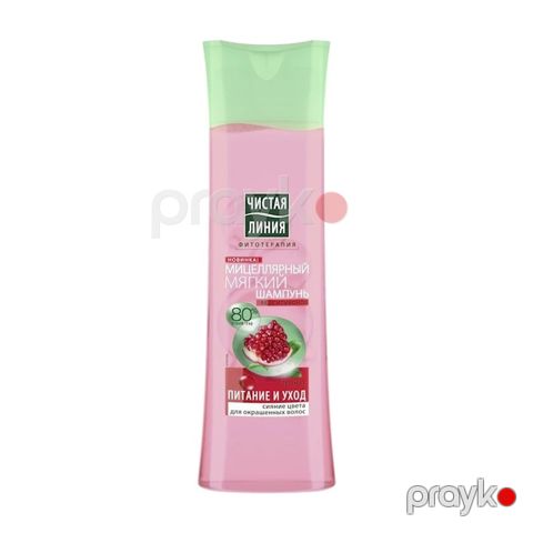 Saçlar üçün şampun Чистая Линия Qidalanma və Qulluq, 400 ml — Bakı