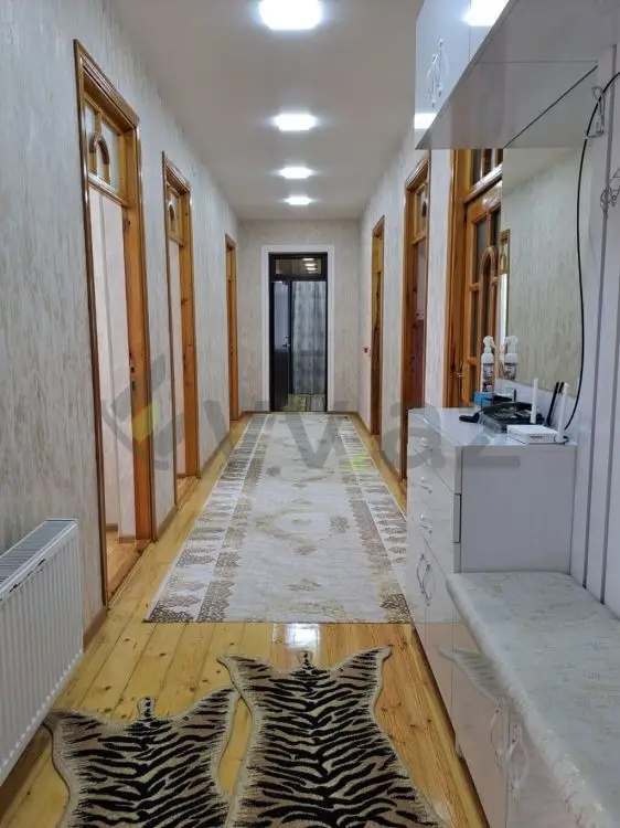 4 otaqlı Həyət evi Satılır, Oğuz — Ev, villa, Oğuz (2)