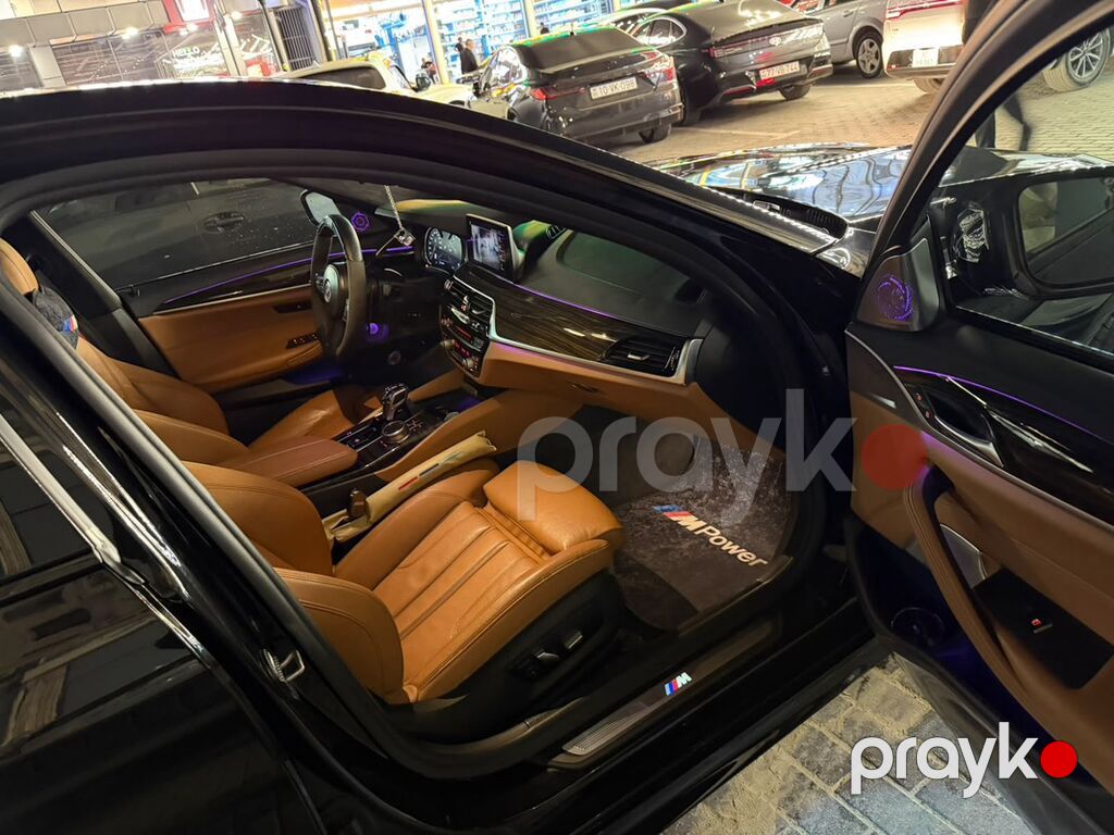 BMW 5 Series sedan BMW G30 ılı 2018 vın 19 2 mator ıdeal vezyetde — Avtomobillər, Xırdalan (6)