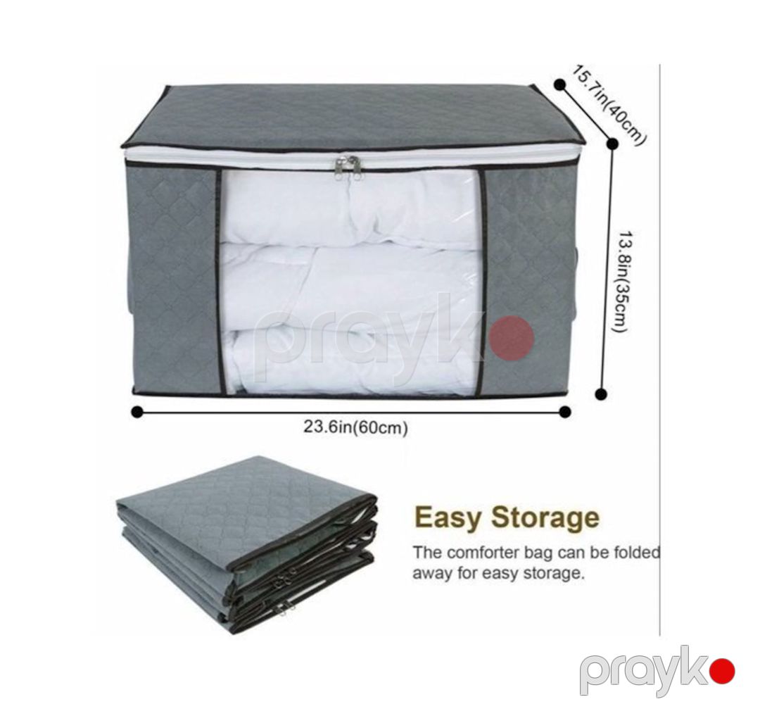 Geyim üçün saxlama çanta-orqanayzer For Home, 60х40х35 sm — Mallar, Bakı (2)