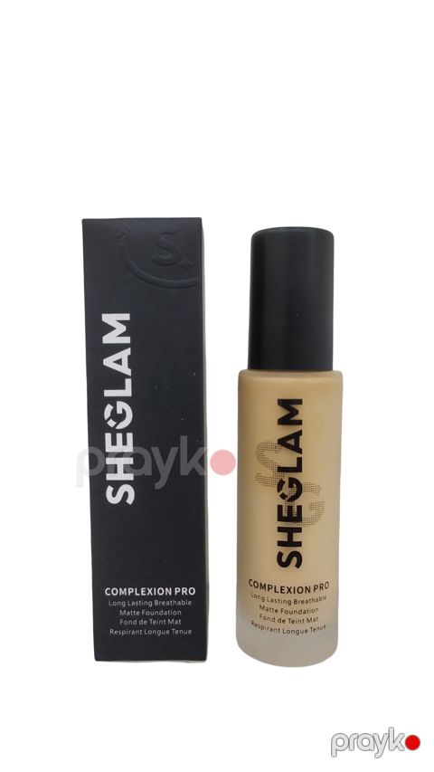 Tonal krem No Brand Complexion Pro Long Lasting Breathable Matte, Tünd bej, 35 ml — Bakı
