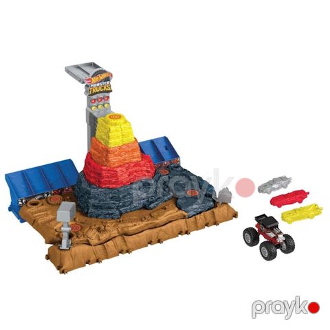 Oyun dəsti Hot Wheels Monster Trucks Arena World Main Event HNB96 İnanılmaz avtomobil qəzası, 4+ yaş — Bakı