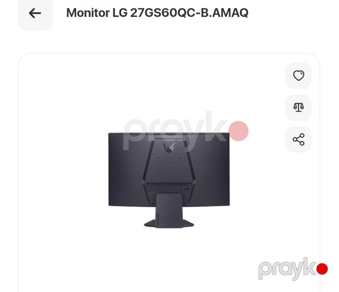 Monitor LG 27 — Kompüterlər və noutbuklar, Bakı (2)