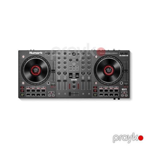 Numark NS4FX 4 Deck DJ Kontroller Jog Wheel Display ilə — Bakı