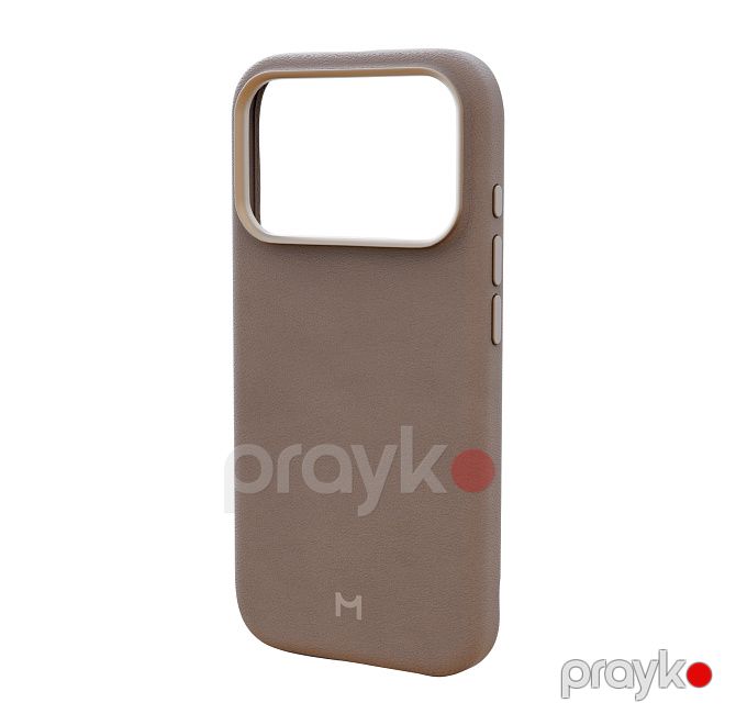 Magssory Eco-Leather Case iPhone 17 Pro Latte (CLT044L)-telefon aksesuarı — Smartfon aksesuarları, Bakı (3)