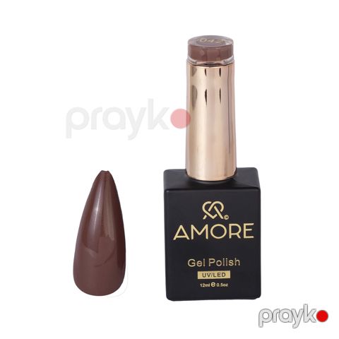 Dırnaqlar üçün gel-lak Amore 42, qəhvəyi, 12 ml — Bakı