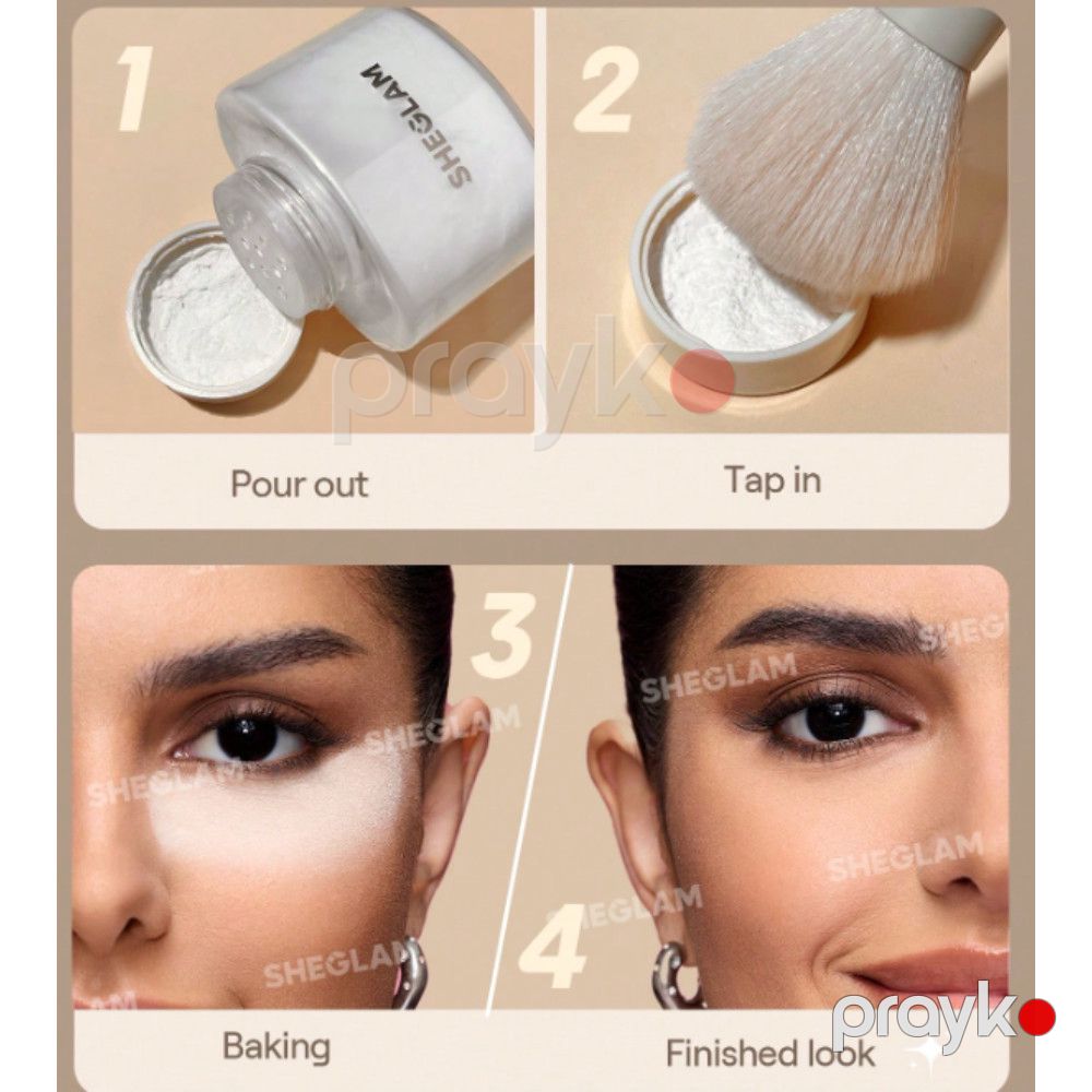 No Brand Blur In A Bottle Loose Setting Powder Translucent — Mallar, Bakı (2)