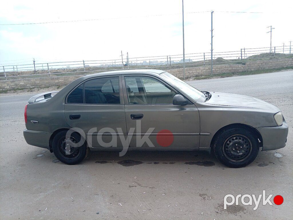 Hyundai Accent, 1.6 L, 2002 il, 318 324 km — Avtomobillər, Bakı (4)